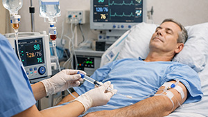 Χορήγηση ενδοφλέβιας αγωγής στο σπίτι